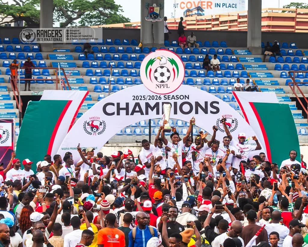 NPFL 2025/2026: Rangers International Crowned Champions After Dramatic Title Race